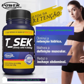 T Sek - Seca Gordura (30 Doses/120G) - Power Supplements