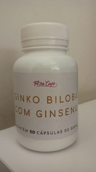 GINKO BILOBA COM GINSENG 60CÁPSULAS DE 500mg