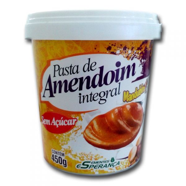 Pasta de Amendoim integral 450g