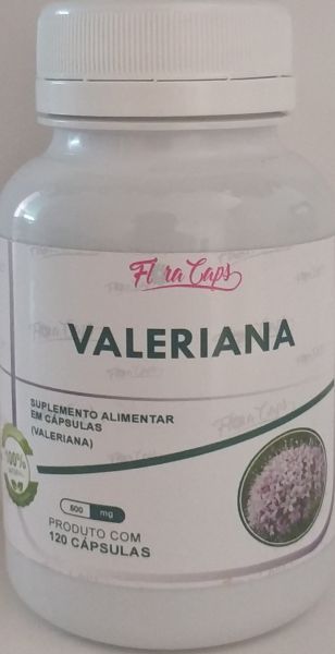 VALERIANA 500MG 120 CÁPSULAS - Floracaps