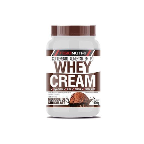 WHEY CREAM 900G SABOR CHOCOLATE FISIONUTRI