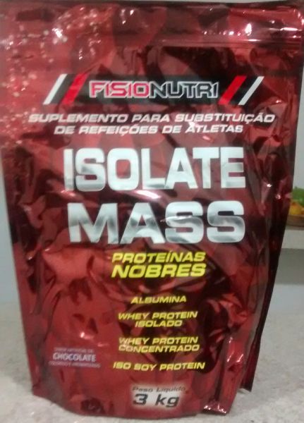 ISOLATE MASS FISIONUTRI 50.000 3KG SABORES (HIPERCALÓRICO)