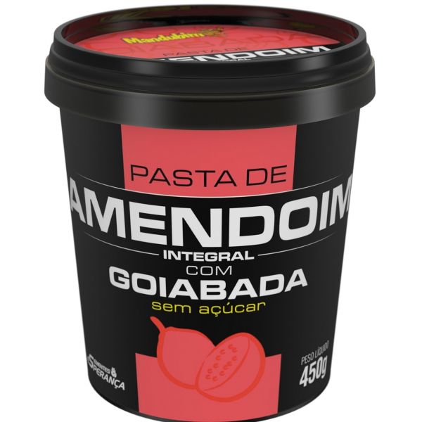 Pasta De Amendoim Integral com Goiabada 450g