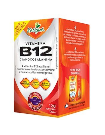 Vitamina B12 120 mini caps - Katigua