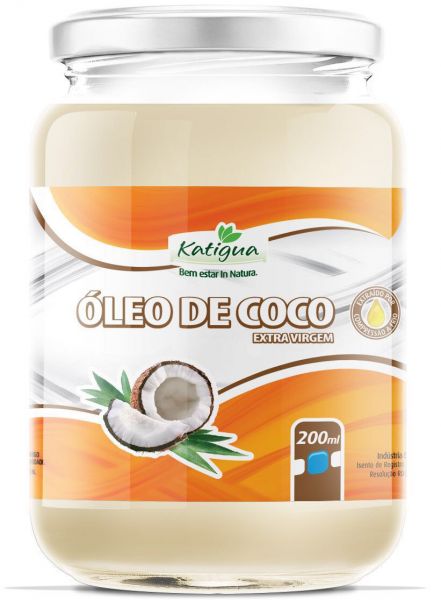 Óleo de Coco Extra Virgem 200ml - Katigua