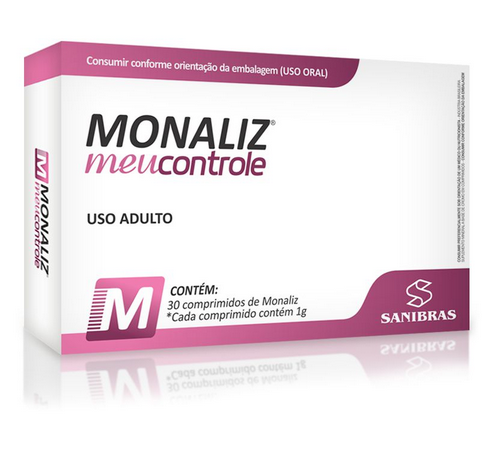 MONALIZ MEU CONTROLE C/30 COMPRIMIDOS SANIBRÁS