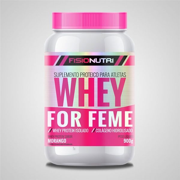 WHEY FOR FEME 900G FISIONUTRI