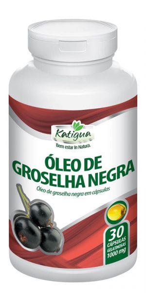 ÓLEO DE GROSELHA NEGRA 30 CAPSULAS 1000MG