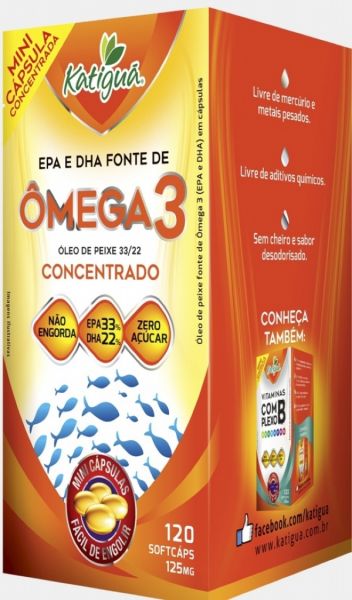 OMEGA 3 CONCENTRADO EM MINI CÁPSULAS