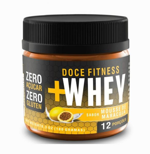 DOCE FITNESS + WHEY SABOR MOUSE DE MARACUJÁ 180G TOKEST