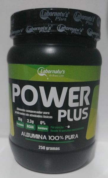 POWER PLUS (ALBUMINA 100% PURA) 250G