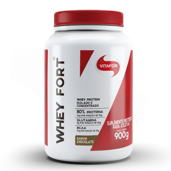 WHEY FORT 900G CHOCOLATE VITAFOR