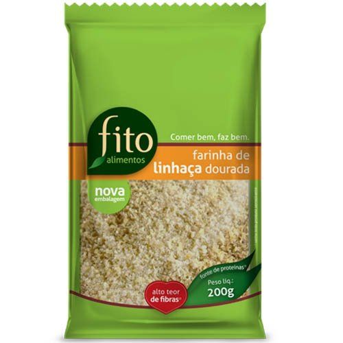 FARINHA DE LINHAÇA DOURADA 200G FITO ALIMENTOS