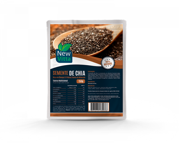 Chia Semente 250gr Newvitta