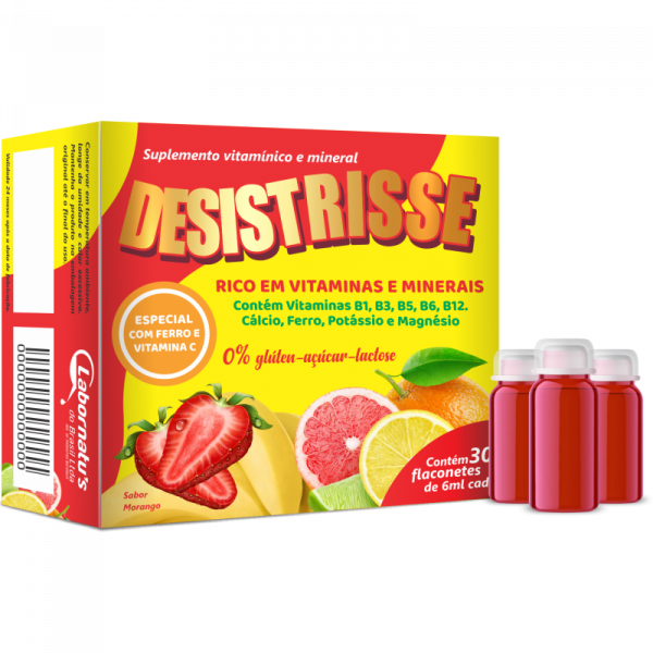 Desistrisse Poli-vitaminas Flaconete - 30 unidades