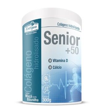 COLAGENO HIDROLISADO MAÇÃ COM BAUNILHA SENIOR+ 50 300G