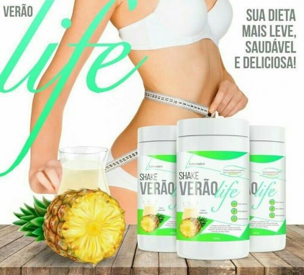 O SHAKE VERÃO LIFE  (Blend de fibras) 400G