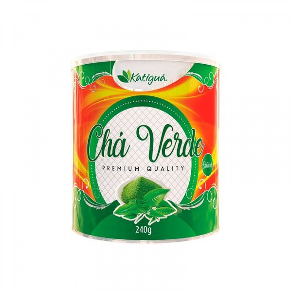 CHÁ VERDE  SOLÚVEL INSTANTÂNEO DE 240g KATIGUA