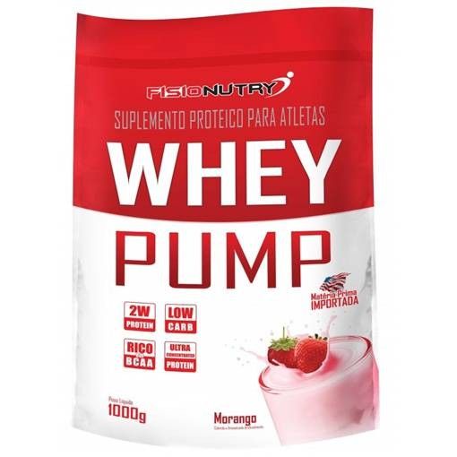 WHEY PUMP 1KG FISIONUTRI SABORES