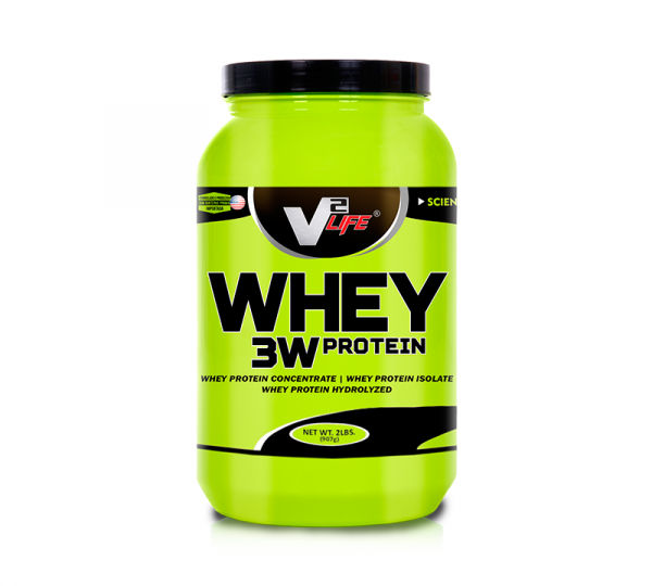 WHEY PROTEIN 3W V2 LIFE 907G SABOR CHOCOLATE